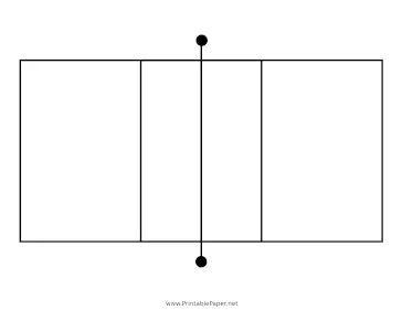 Printable volleyball court diagram