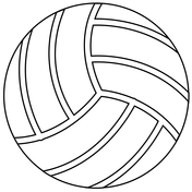 Volleyball coloring pages free coloring pages