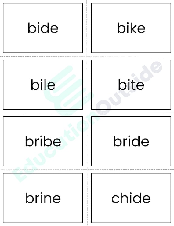 Flashcards vowel sounds long vowels printable flash cards first grade nd grade teaching resources phonics homeschool curriculum instant download