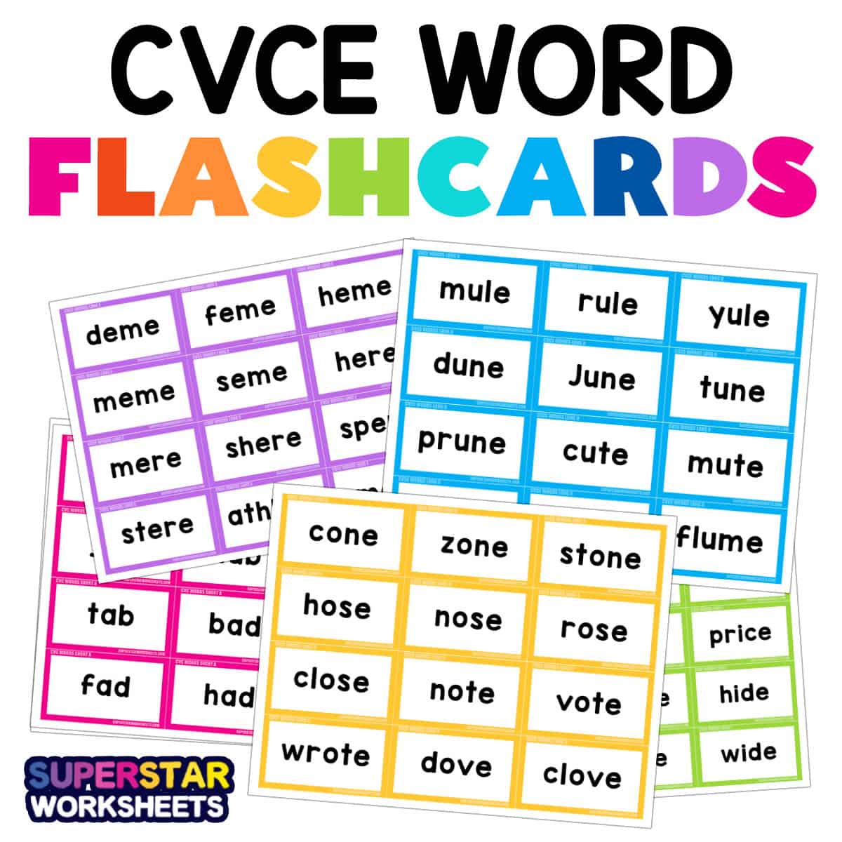 Cvce flashcards