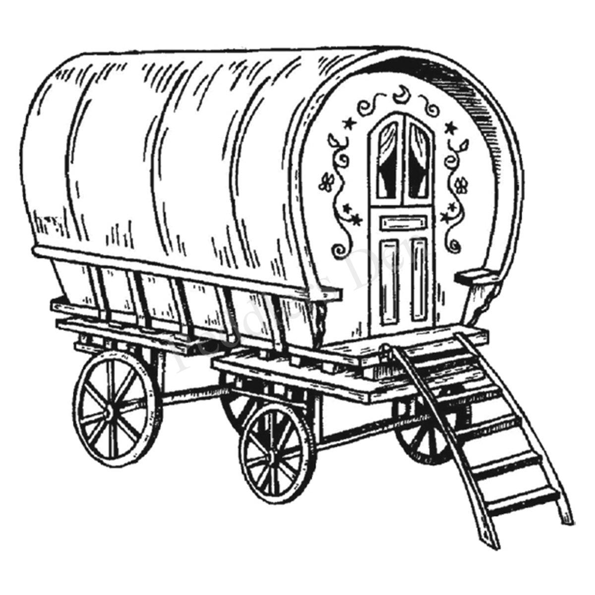 Humpback gypsy wagon small p