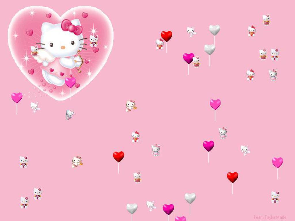 Hello kitty love wallpapers