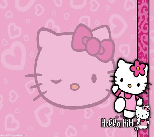 Hello kitty love wallpaper