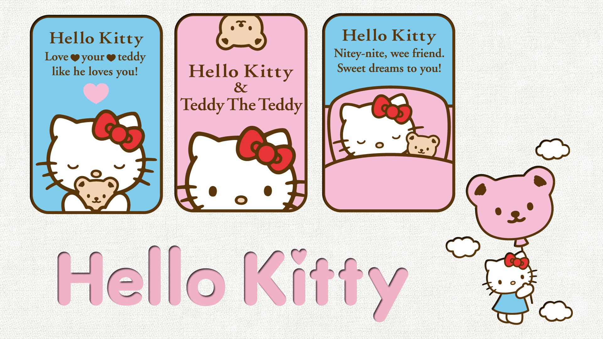 Hello kitty desktop hd wallpaper in x resolution
