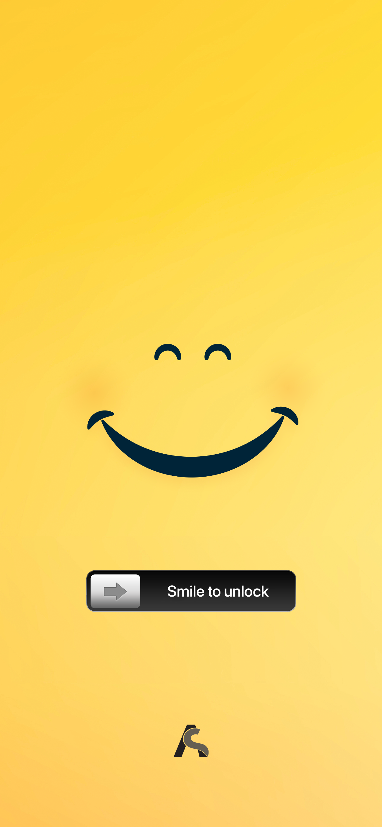 Smile to unlock iphone wallpaper free download