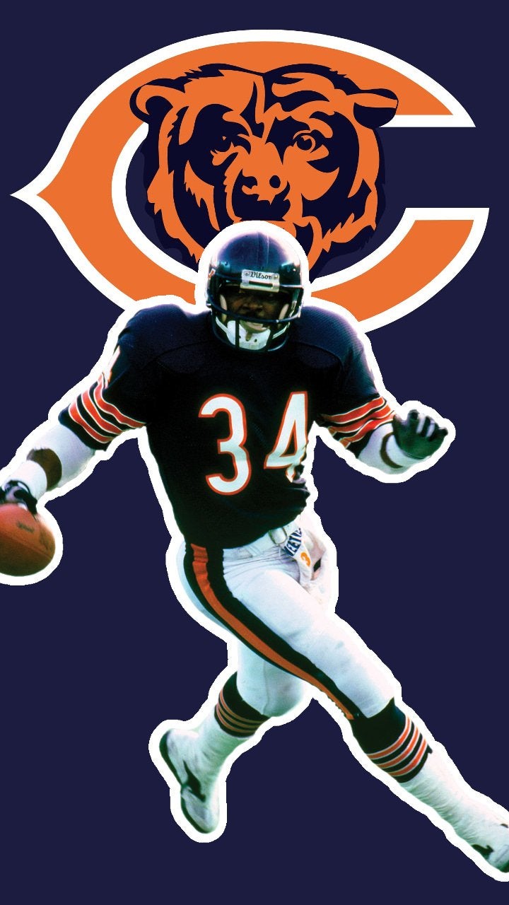 I made a walter payton mobile wallpaper let me know what you think rchibears