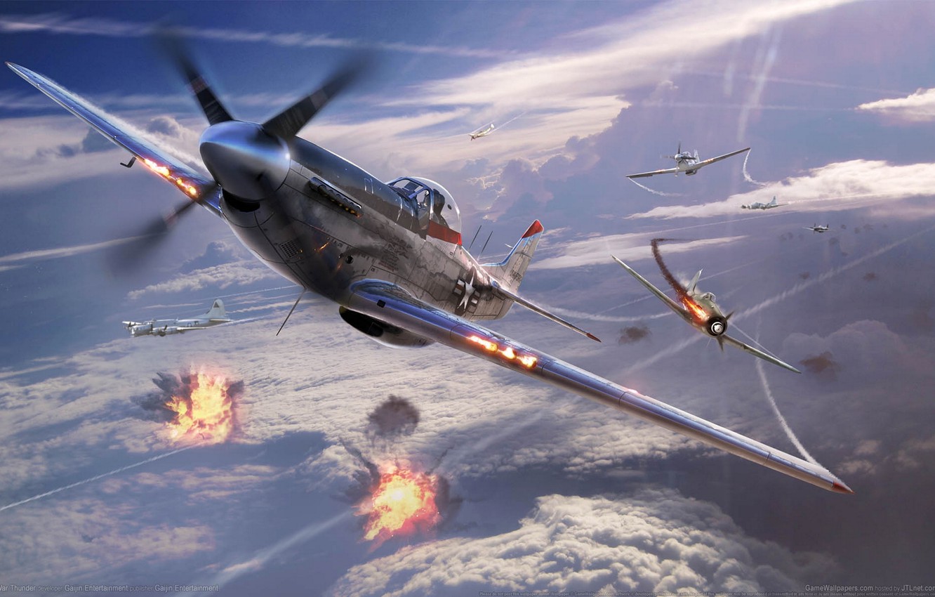 Wallpaper the sky aviation war explosions fighters aircraft game wallpapers war thunder images for desktop section ððññ
