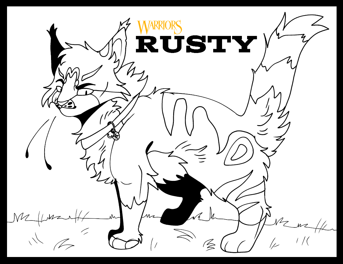 Free to use warriors coloring page by jurasscshelds on