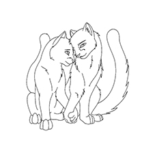 Top free printable warrior cats coloring pages online