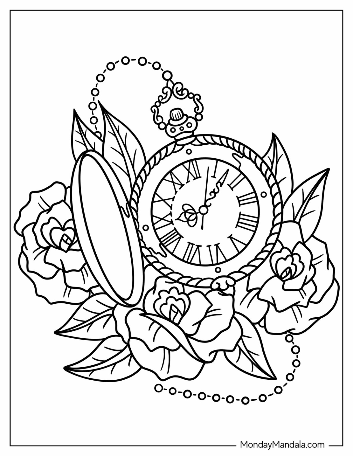 Tattoo coloring pages free pdf printables