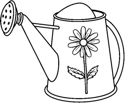 Get creative and color the water can with this fun coloring page coloring pages pattern coloring pages watering can