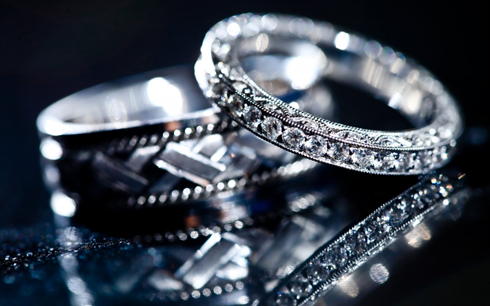 Download wallpapers wedding rings white gold luxury jewelry diamonds for desktop free pictures for desktop free alianãas de casamento anel de casamento ouro branco
