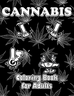 Cannabis coloring book for adults black background psychedelic stoner adult coloring book paperback village books building munity one book at a time