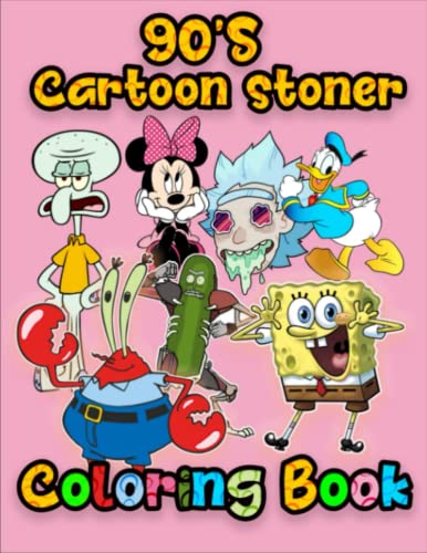 Scartoon stoner coloring book for adults amazing coloring pages for adults fans with high characters s cartoon high coloring book anti