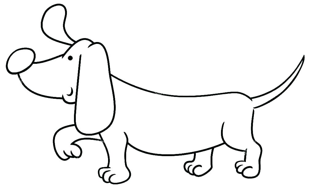 Dachshund coloring pages