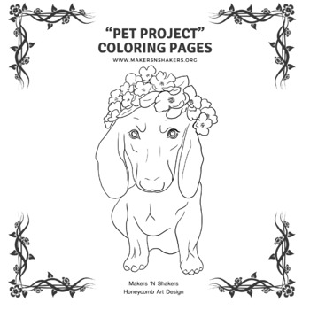 Pet projectâ coloring pages