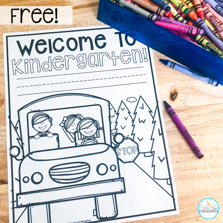 What to teach the first day of kindergarten
