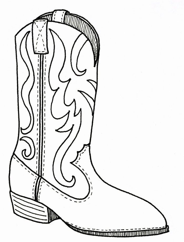 Cowboy coloring pages pdf to print