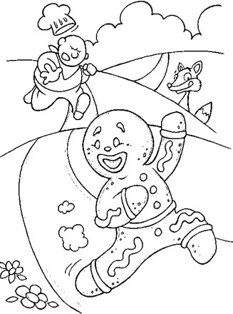 Fairy tales coloring page