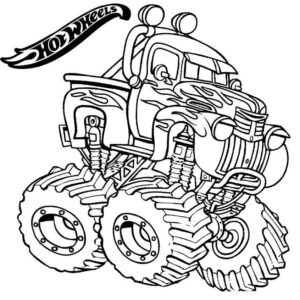 Hot wheels coloring pages printable for free download