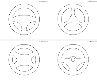 Free printable steering wheel coloring pages for kids â