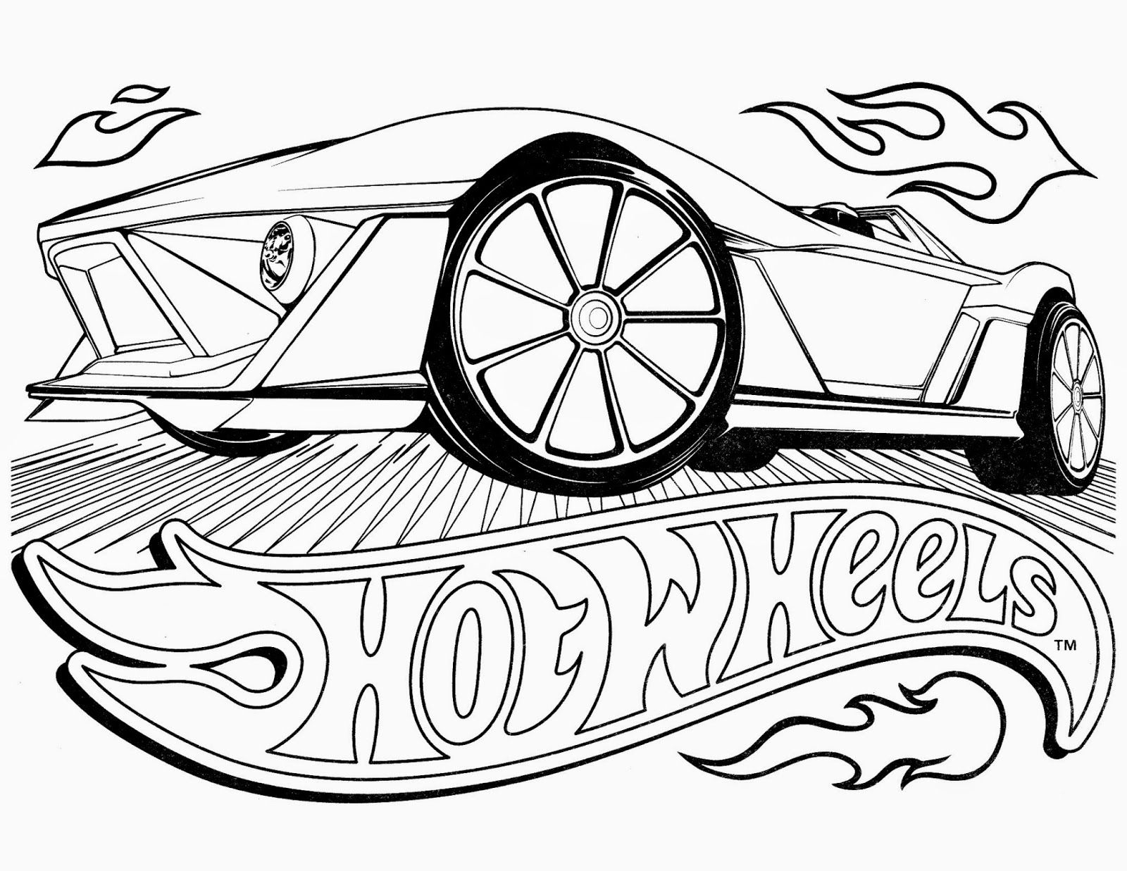 Coloring pages hot wheel printable coloring pages