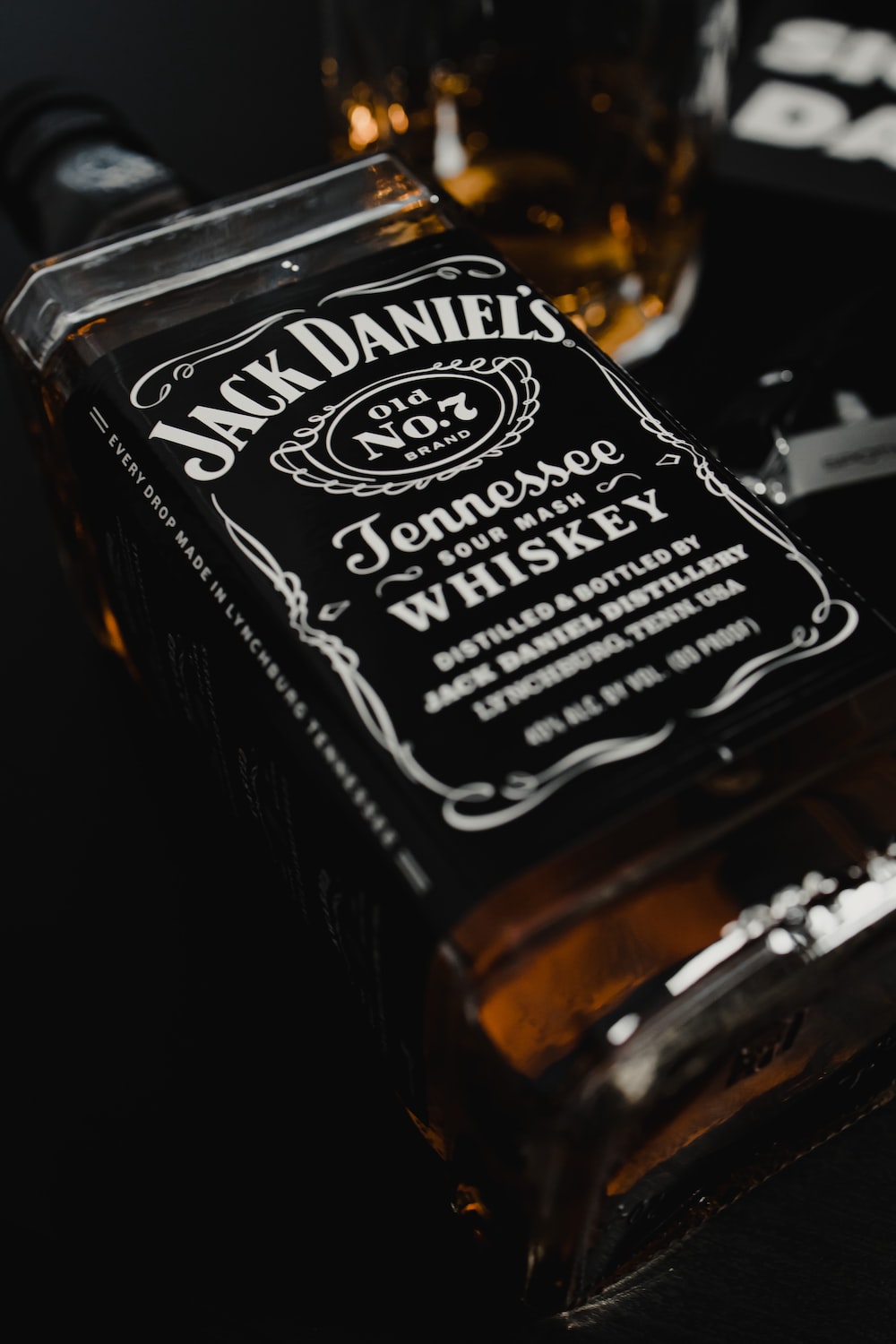 Jack daniels old no tennessee whiskey photo â free grey image on