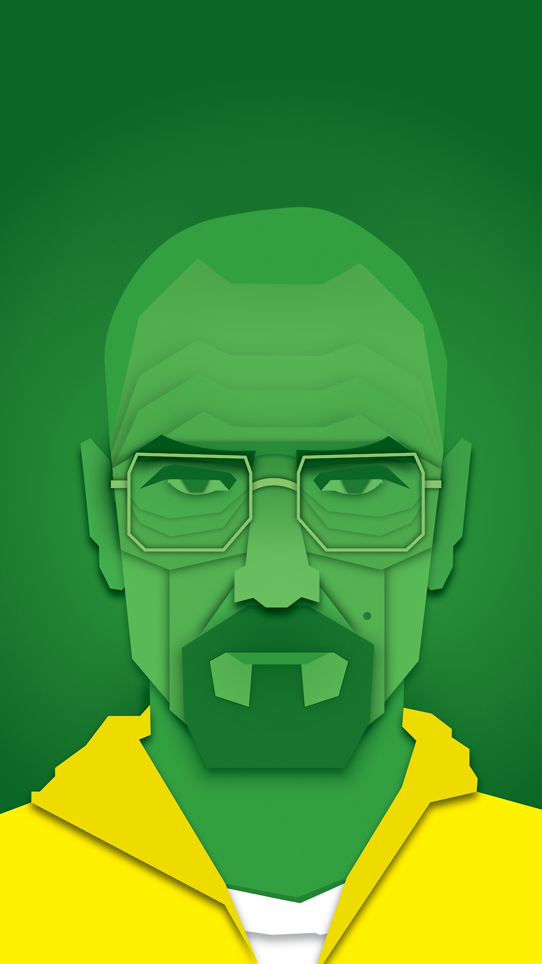 Breaking bad walter white cartoon wallpaper for iphone pro max x