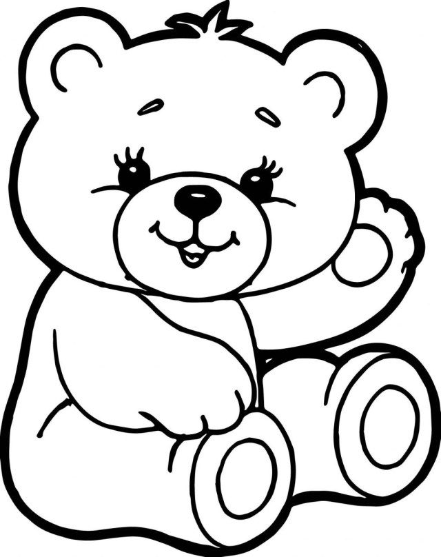 Wonderful image of bear coloring pages