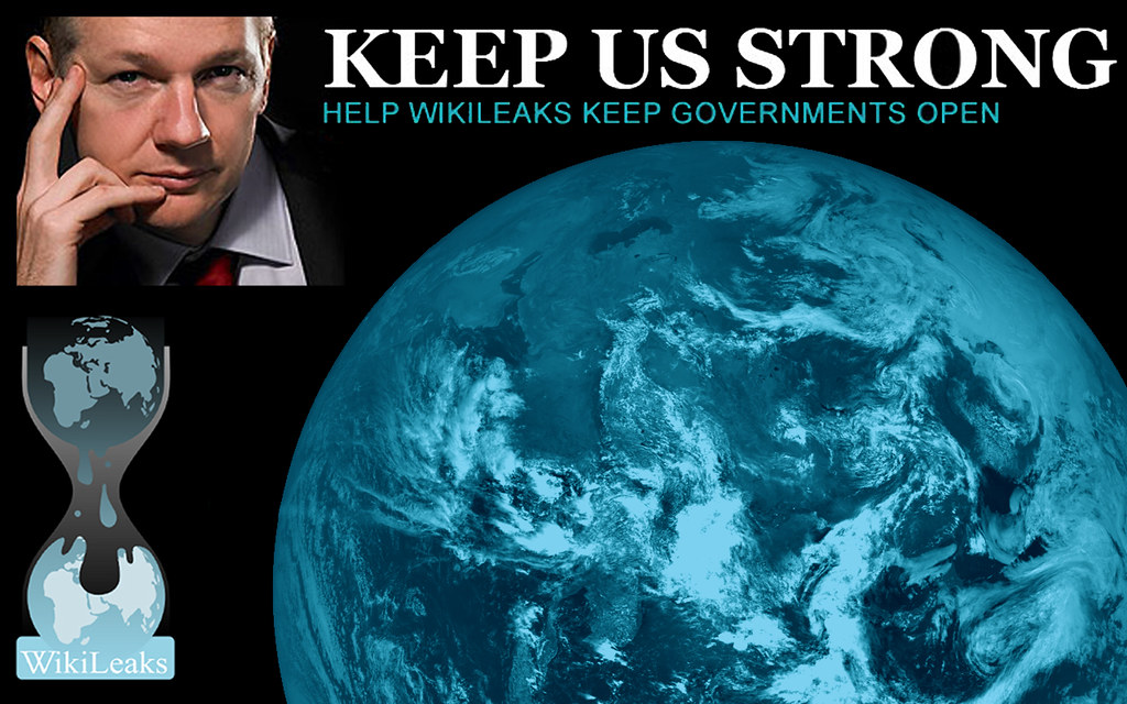Wikileaks keep us strong wallpaper cc by sa laurelrusswuâ