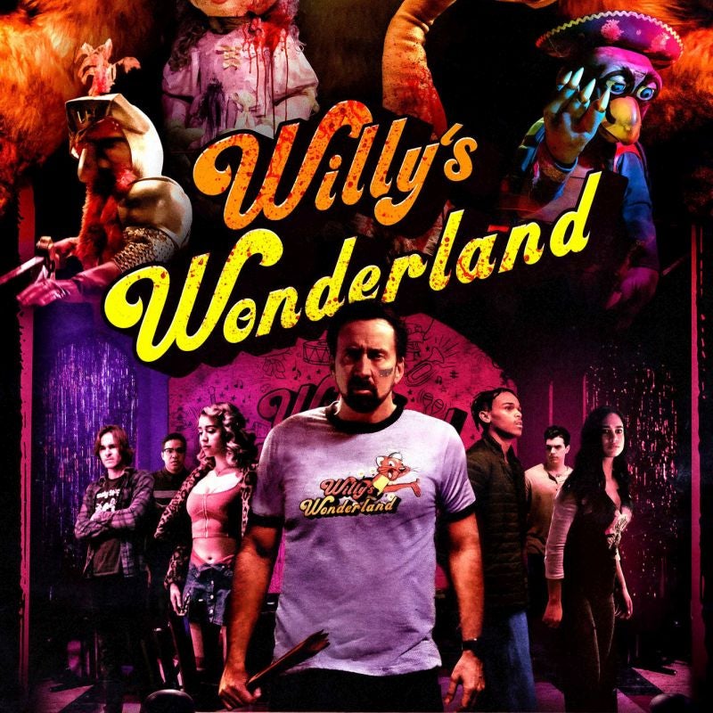 Review take the cage pill and see âwillys wonderlandâ â central times