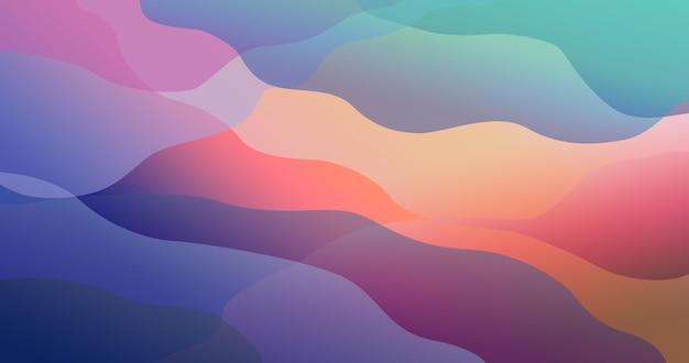 Premium psd abstract colorful gradient background psd modern windows desktop wallpaper k panoramic size
