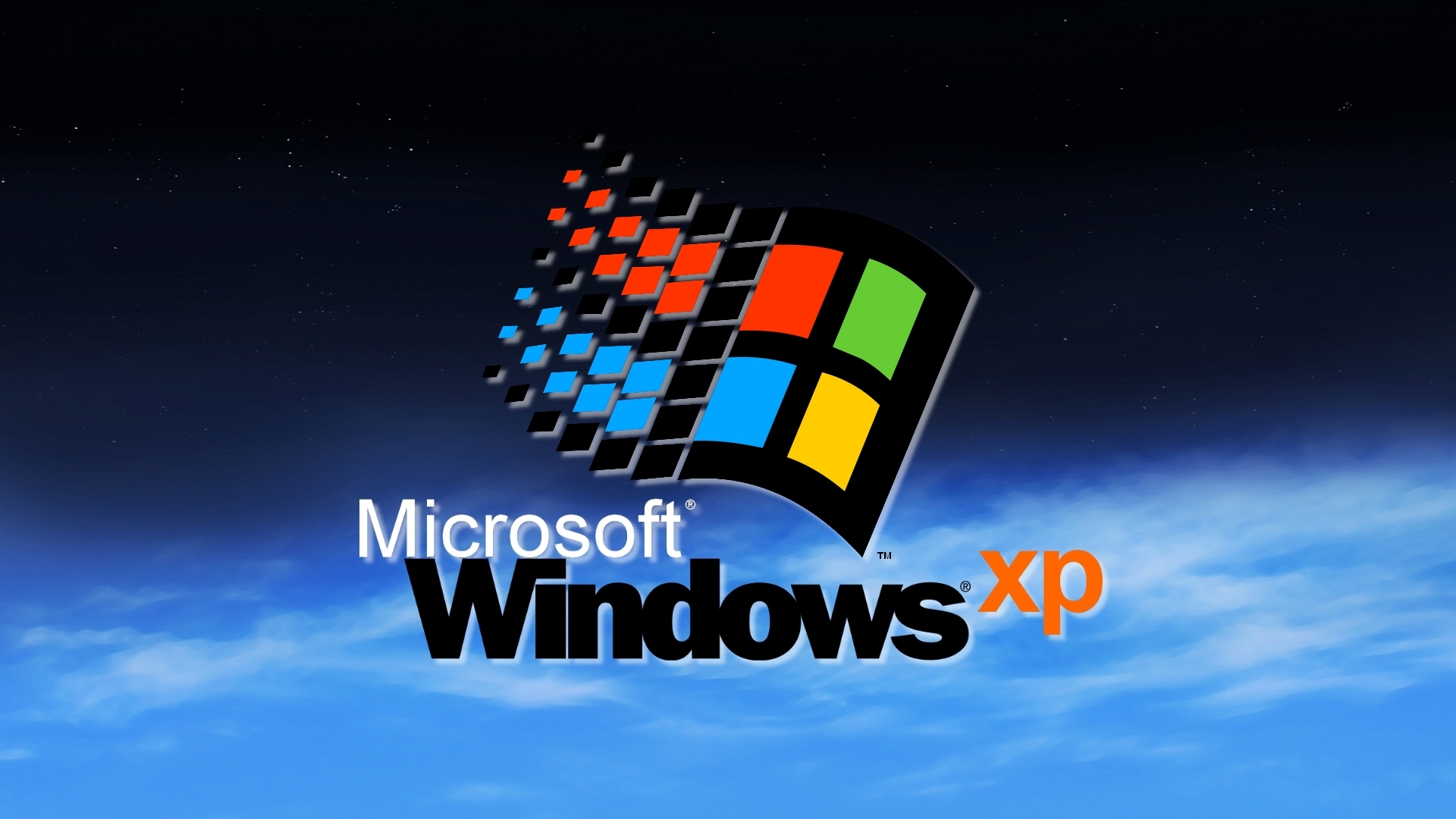 Windows xp nt sky old logo by eric on