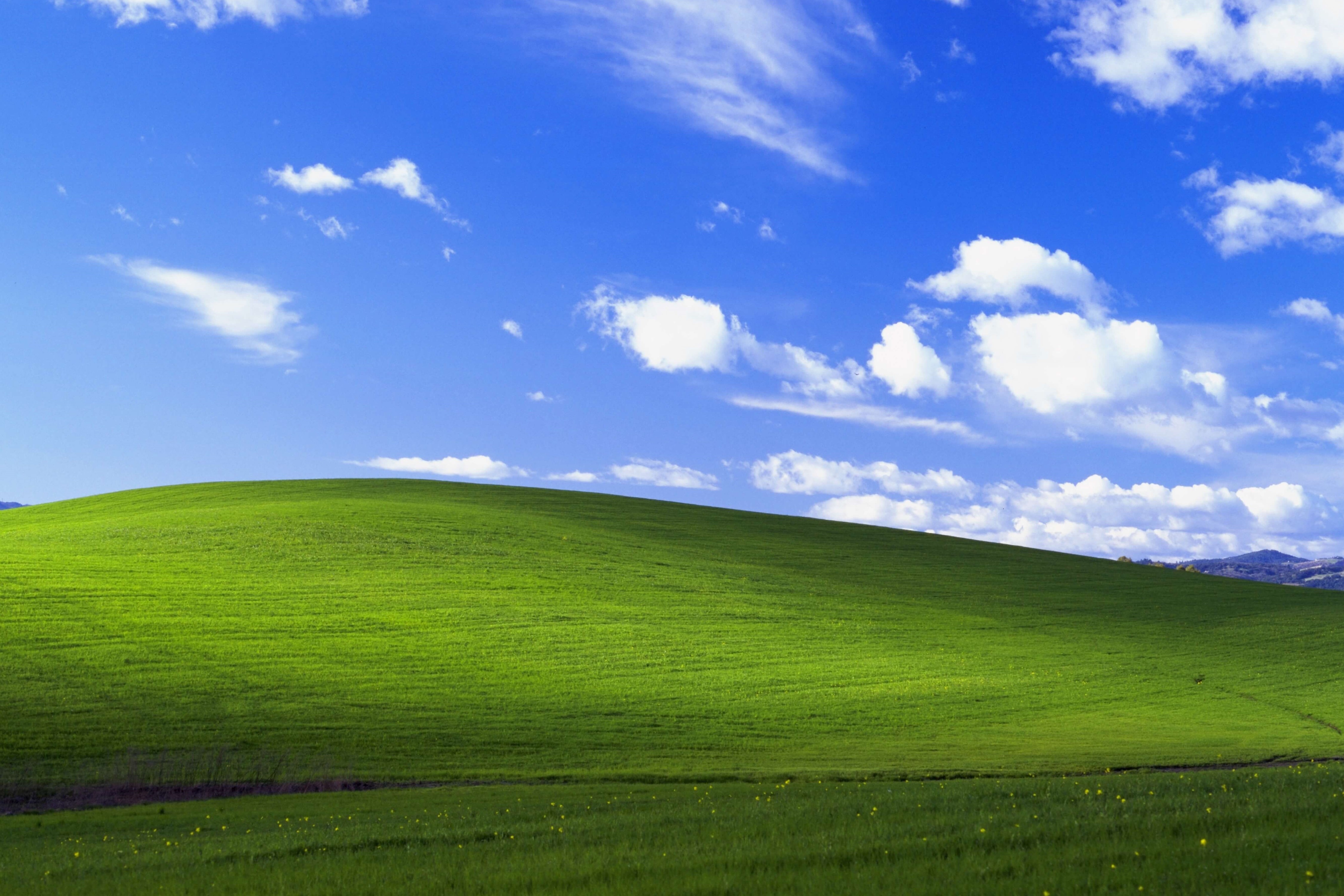 Windows xp by microsoft wallpapers