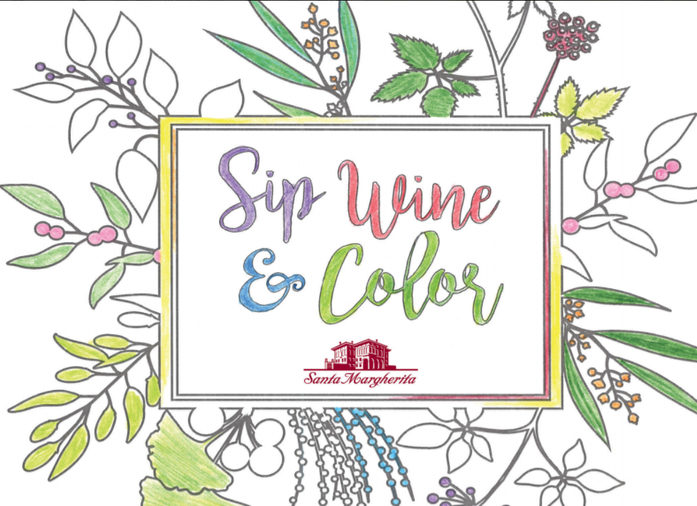 Celebrate national coloring book day with wine coloring pages rural mom
