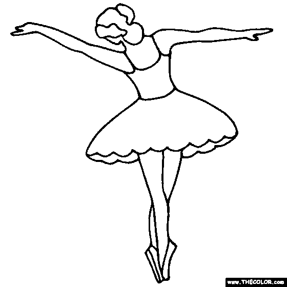 Tip toe ballerina coloring page ballet coloring ballerina coloring pages dance coloring pages coloring pages