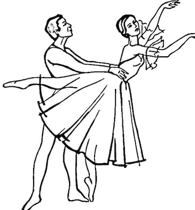 Free ballerina coloring pages you can print from home