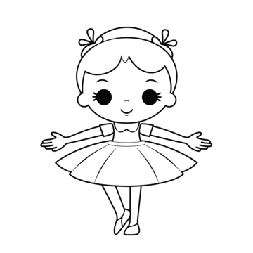 Cute ballerina png transparent images free download vector files