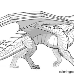 Wings of fire coloring pages printable for free download