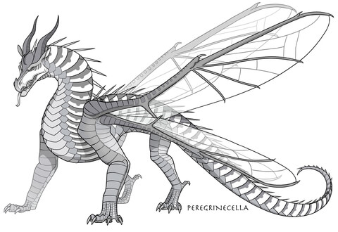 Wings of fire coloring pages free coloring pages