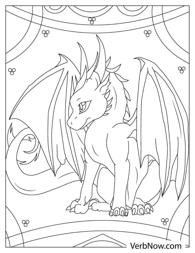 Free wings of fire coloring pages book for download printable pdf