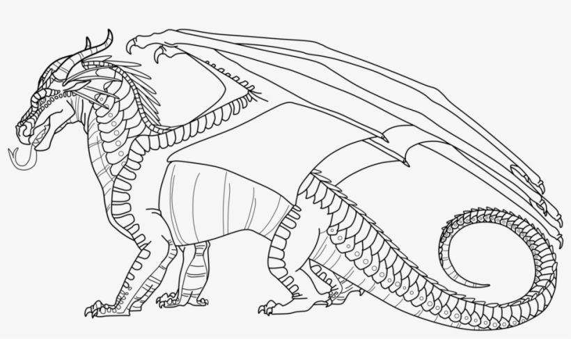 Wings of fire coloring pages printable dragons image