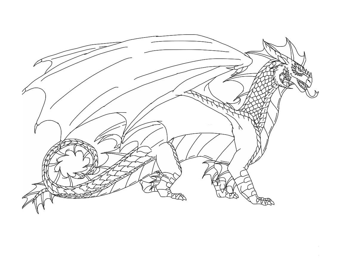 Wings of fire coloring pages pictures free printable