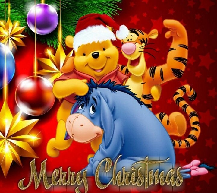 Best winne the pooh â christmas images on pinterest pooh throughout winnie the pooh christmas wallpaper