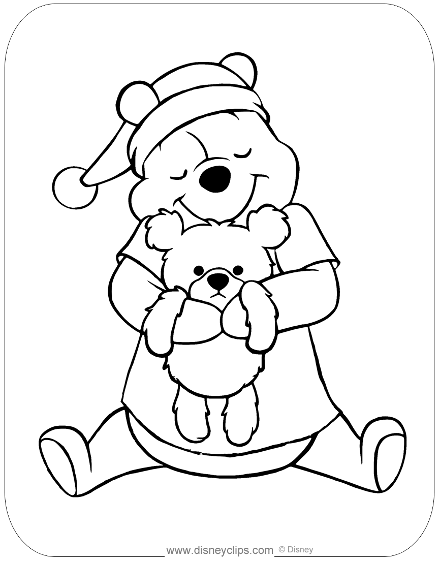 Misc winnie the pooh coloring pages in pdf