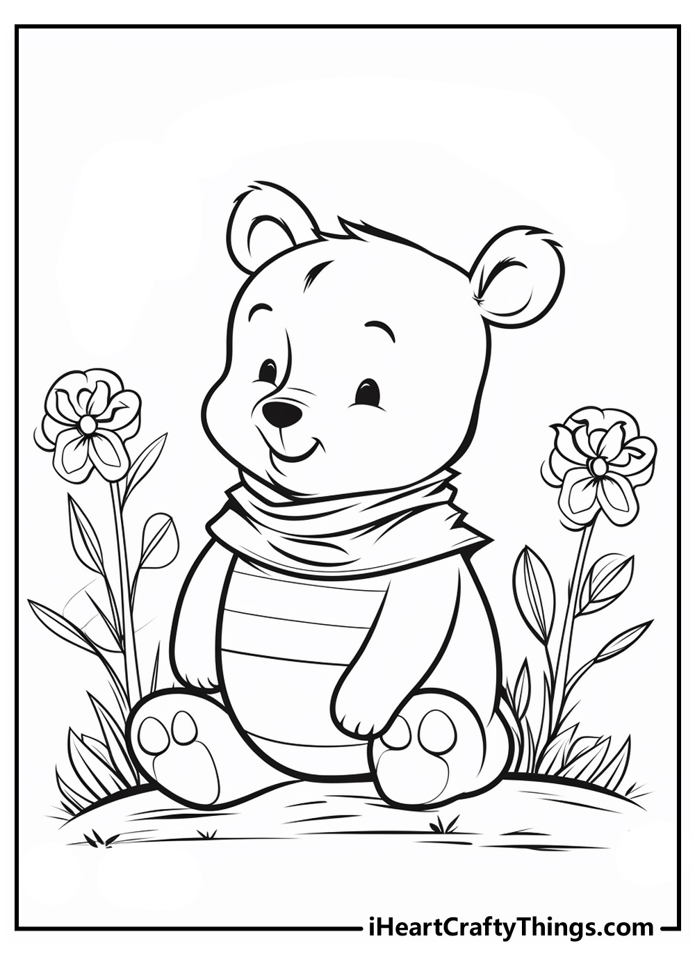 Winnie the pooh coloring pages free printables