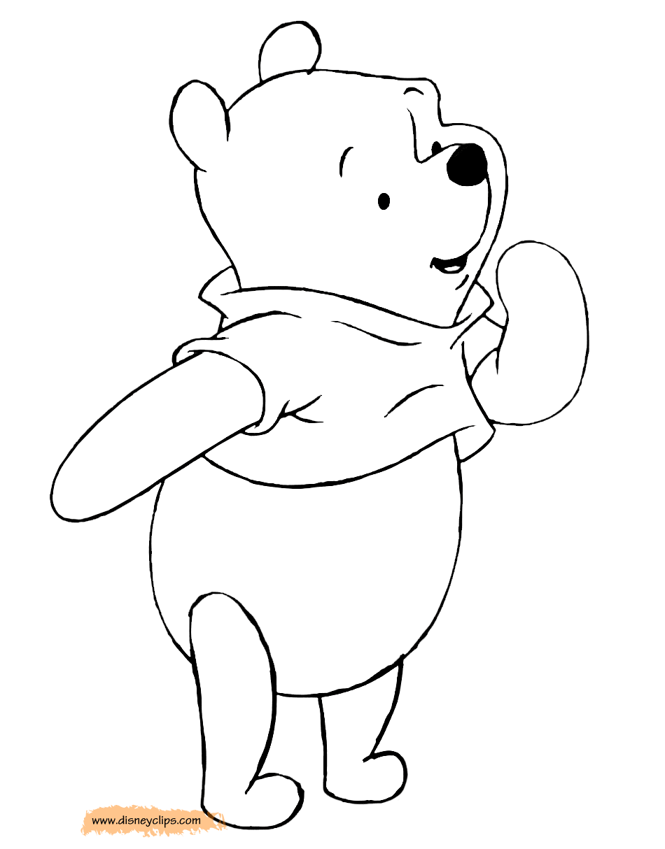 Misc winnie the pooh coloring pages