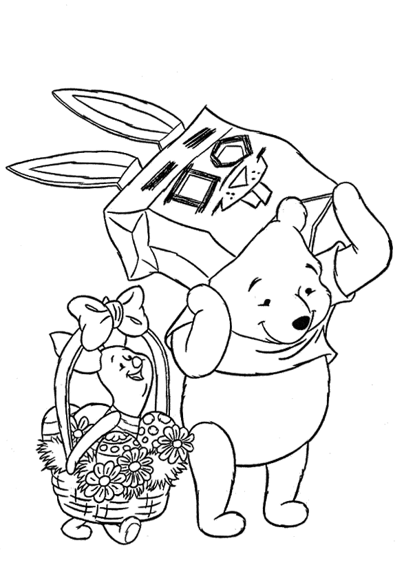 Free printable winnie the pooh coloring pages for kids