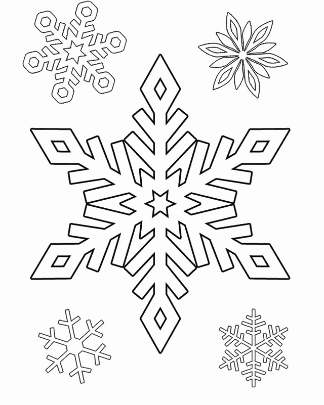 Free printable winter coloring pages for kids