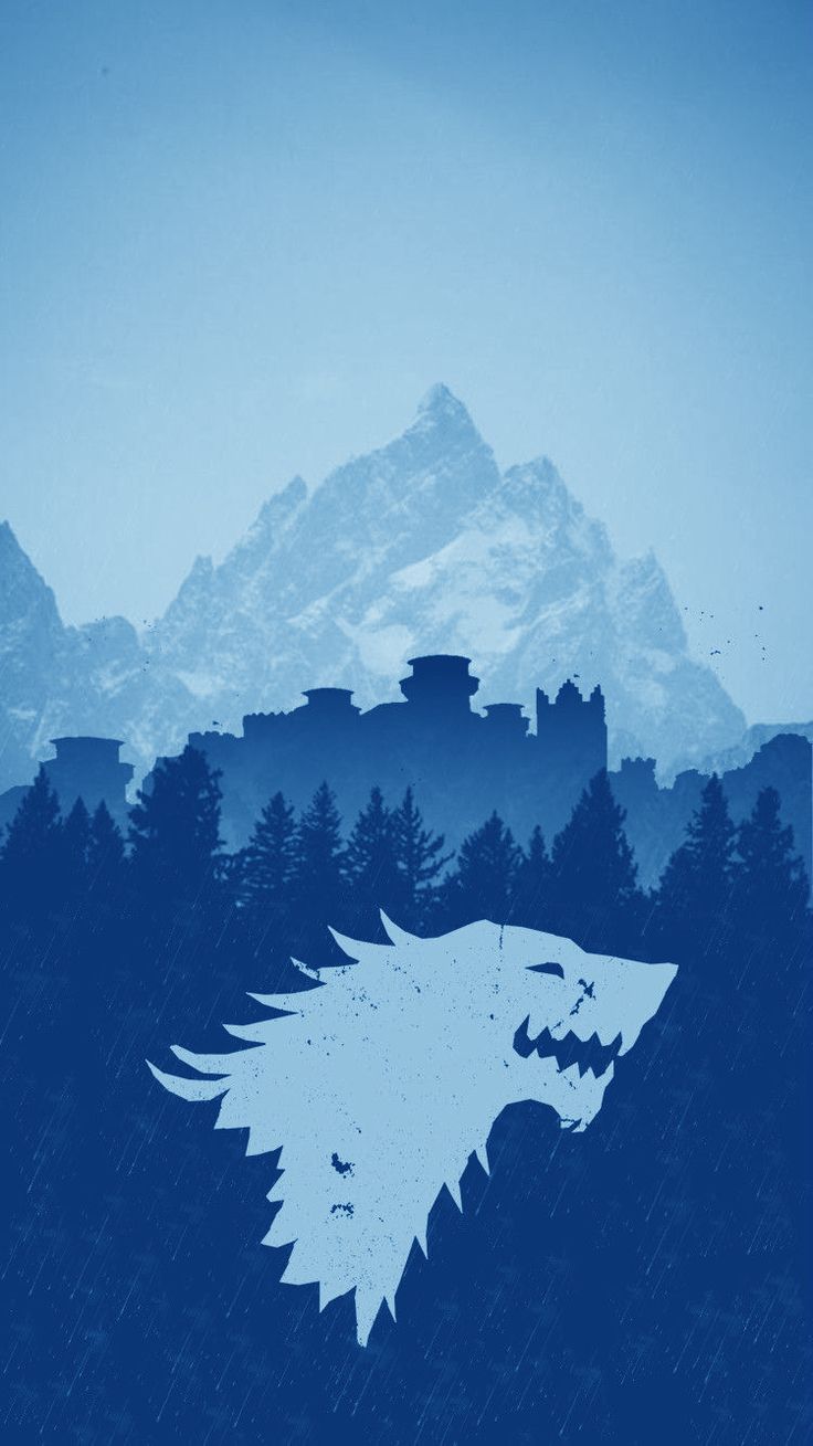 Game of thrones starks blue winterfell wallpaper arkaplan tasarämlarä sanatsal iphone duvar kaäätlarä